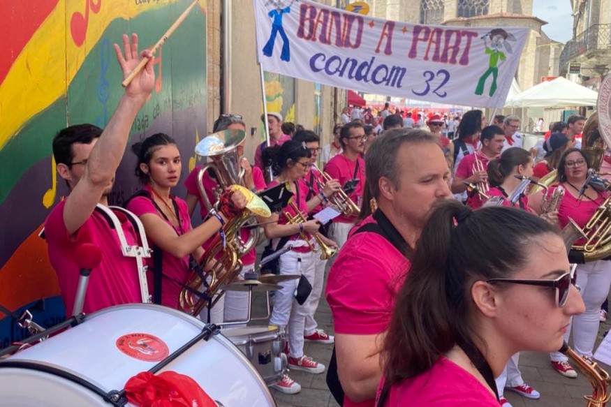 Condom : la Band'à Part à l'Elysée pour la fête de la musique