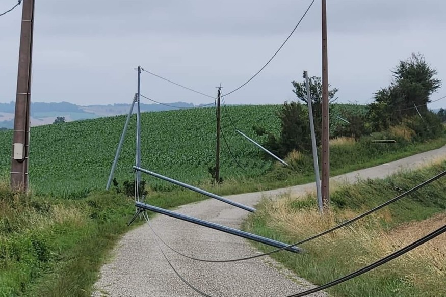 Tempête Benjamin dans le Gers : les agents des routes du Département fortement mobilisés depuis ce matin