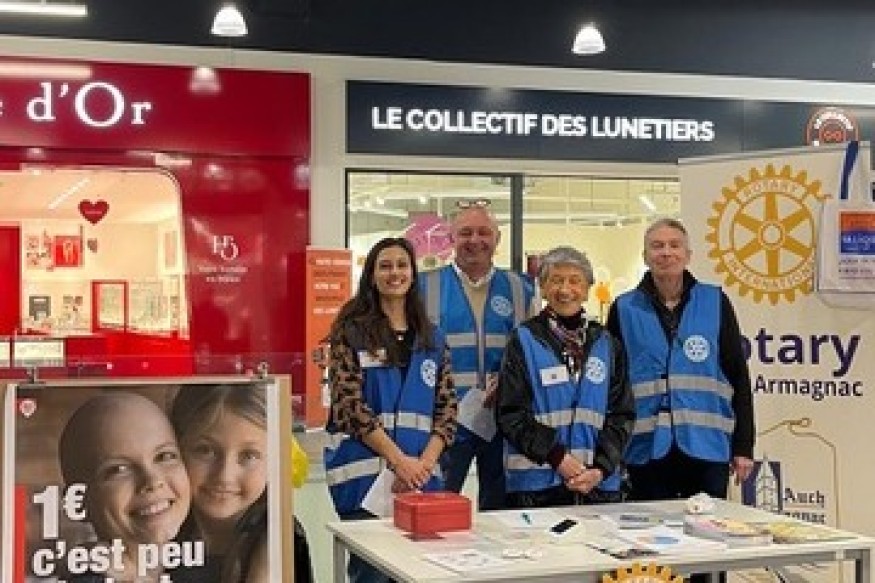 Gers : « Jetons le cancer », un jeton de caddie pour soutenir la lutte contre la maladie
