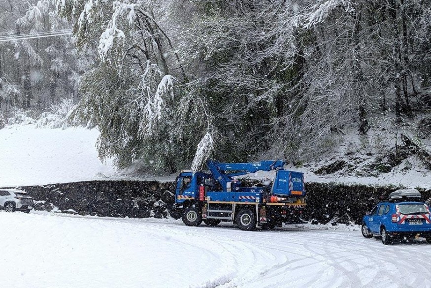 Hautes-Pyrénées - Après le passage de NILS encore 4000 abonnés privés d'électricité
